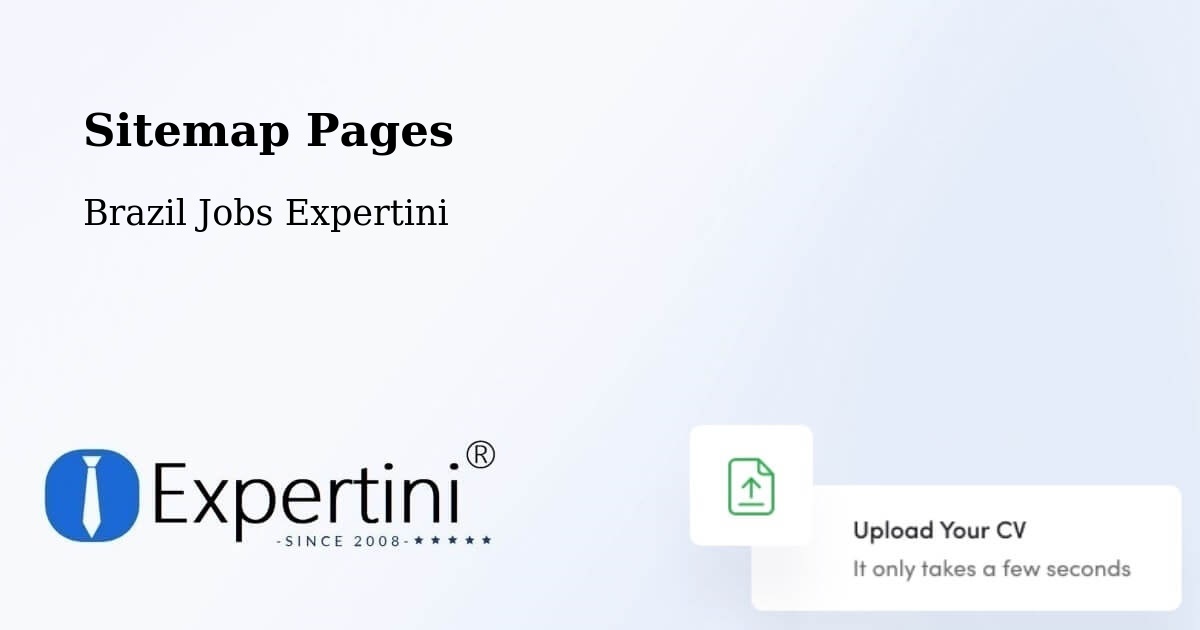 Sitemap Pages - Cunha Porã - Brazil Jobs Expertini